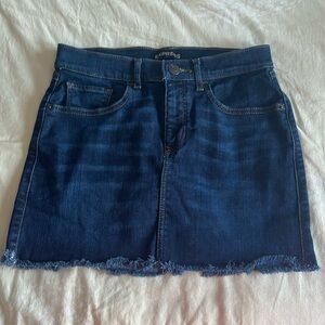 Express Jean skirt size 0